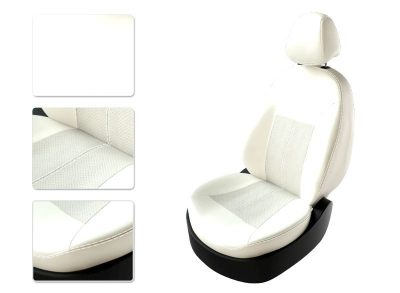 Автомобильные чехлы для HYUNDAI "GETZ 2004-11 спл" белый/белый/белый купить в Тюмени