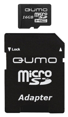 Карта памяти MicroSDHC 16 GB Qumo class 6
