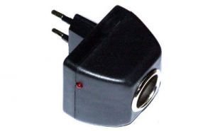 Cетевой адаптер (переходник сеть-прикуриватель) 1000mAh AD-22012A