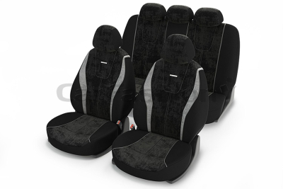 Чехлы "RECORD" с.серый/черный/с.серый изображение Чехлы "RECORD" с.серый/черный/с.серый купить в Тюмени