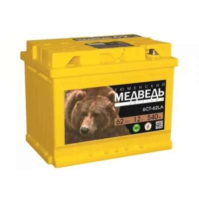 Аккумулятор 6-СТ 60 АПЗ Тюменский медведь о.п. купить в Тюмени