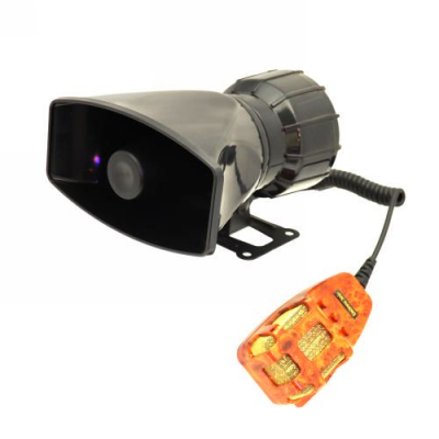 Сигнал звуковой воздушный HNHN-03C 12V 3 рожка, хром