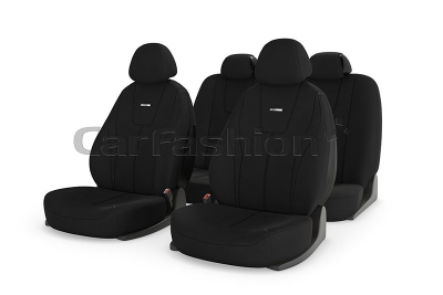 Чехлы на сидение автомобиля "DOUGLAS" черный/черный/черный купить в Тюмени