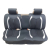Накидки на задние сиденья URBAN с юбкой черный/черный/серый купить в Тюмени