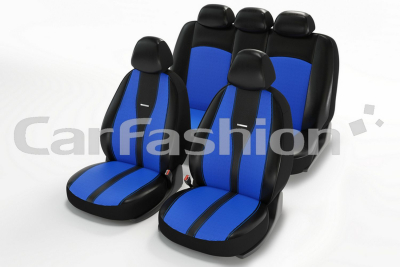 Чехлы "MAJOR" синий/черный/синий/черный купить в Тюмени