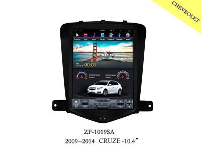 Штатная магнитола CHEVROLET Cruze 2009-2012 ZF-1019-DSP 9,7", 1024*600 в Тюмени