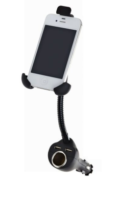 Держатель в прикуриватель с функцией зарядки AH-2055