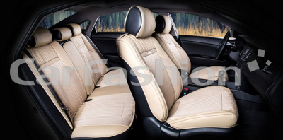 Комплект Накидок Carfashion "ARSENAL PLUS" бежевый/бежевый купить в Тюмени
