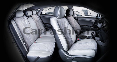 Комплект Накидок Carfashion "ELEMENT PLUS" серый/серый/серый/серый купить в Тюмени