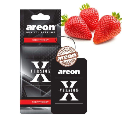 Освежитель Areon X-VERSION STRAWBERRY / клубника купить в Тюмени