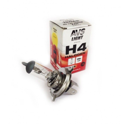 Галогенная лампа AVS Vegas H4.12V.60/55W.1шт.
