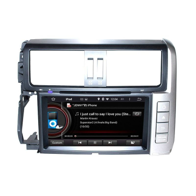 Штатная магнитола TOYOTA LC PRADO 150 2009-2013 серебро KD-8015-P30 8", 1024*600 в Тюмени