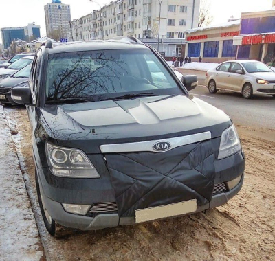 Утеплитель решетки радиатора S-сплошной  изображение Утеплитель решетки радиатора S-сплошной  купить в Тюмени