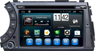 Штатная магнитола SSANGYONG Kyron 2005-2015, Actyon I 2005-2010, Actyon Sports 2006-2015 KR-7061-T8  в Тюмени