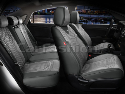 Комплект каркасных чехлов 5D "SHELL PLUS" т.серый/т.серый/т.серый купить в Тюмени