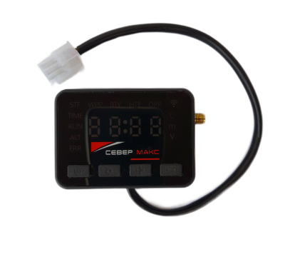 1) Орган управления подогревателя двигателя СЕВЕРМАКС 5500, 12000