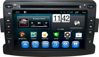 Штатная магнитола RENAULT Duster 2010-2016+, Sandero/Logan 2014+, Kaptur 2016+, Lada Xray 2016+ QR- в Тюмени