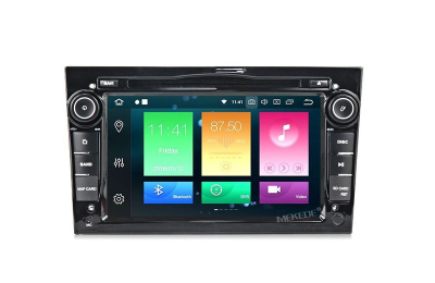 Штатная магнитола OPEL Astra H, Vectra С, Corsa D, Antara, Vivaro, Meriva, Zafira (черный лак) MKD-7 в Тюмени