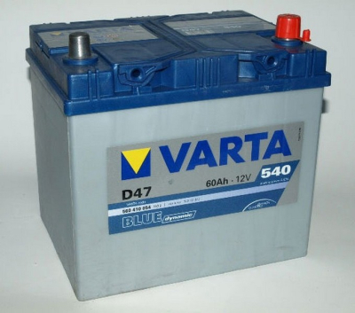 Аккумулятор 6-СТ 60 АПЗ Варта Блю Динамик NEW низ. о.п 