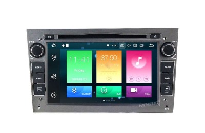 Штатная магнитола OPEL Astra H, Vectra С, Corsa D, Antara, Vivaro, Meriva, Zafira (темно серый) MKD- в Тюмени