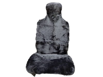 Накидка на сиденье авто, мутон (Графит) перед купить в Тюмени