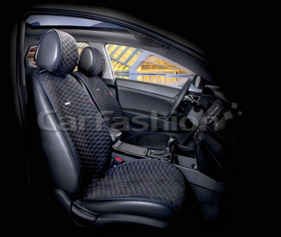 Накидки Фронт "CAPRI PRO" черный/черный/синий купить в Тюмени