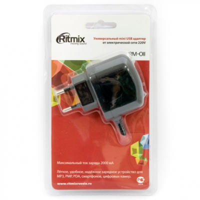 З/У сетевое Ritmix RM-0II купить в Тюмени