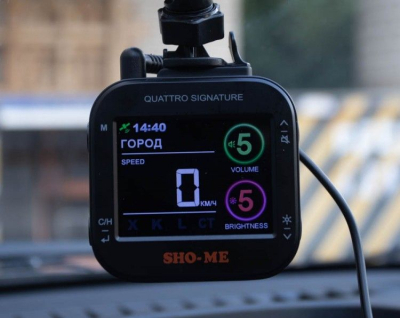 Радар-детектор Sho-me Quattro Signature в Тюмени