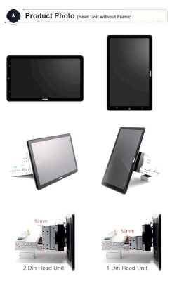 Штатная магнитола 2DIN universal OL-1033-1D-P6 13,3", 1920*1080 в Тюмени