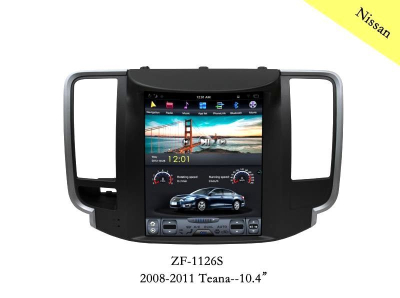 Штатная магнитола NISSAN TEANA 2008-2013 ZF-1126-DSP 10,4", 1024*600 в Тюмени