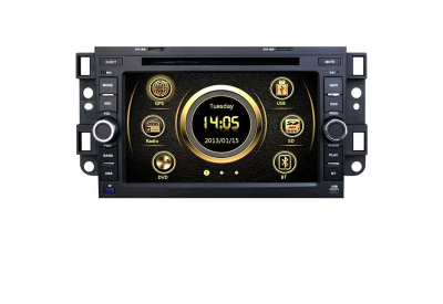 Штатная магнитола CHEVROLET Aveo 2005-2011 (T250), Epica 2006-2012, Captiva 2006-2011 (202х120мм) KR в Тюмени