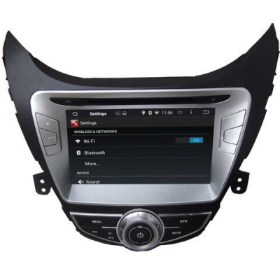 Штатная магнитола HYUNDAI Elantra 2011-2012/AVANTE 2011/I35 2011 KDO-8028 (экран 8", 1024*600)