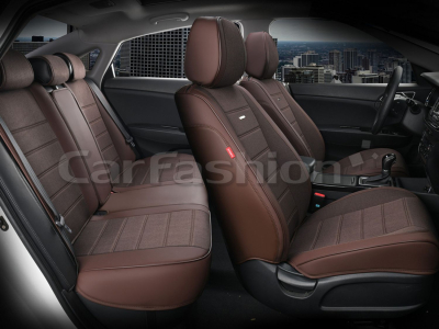 Комплект каркасных чехлов 5D "MAYER PLUS" кофе/кофе/кофе (22557) купить в Тюмени