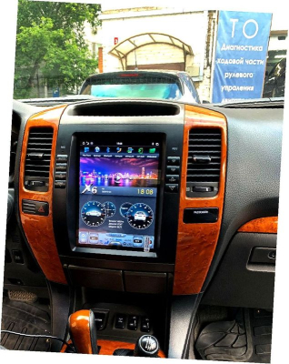 Штатная магнитола TOYOTA Land Cruiser Prado 120 2002-2009 ZF-1116-H-DSP 10,4", 1024*600 в Тюмени