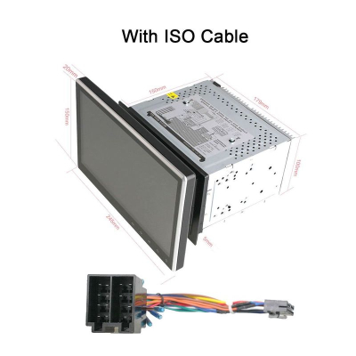 Штатная магнитола 2DIN universal OL-1006-MTK 10", 1024*600 в Тюмени