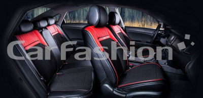 Комплект Накидок Carfashion "ARSENAL PLUS" красный/черный купить в Тюмени
