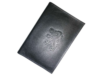 Бумажник водителя БВЛ5Л К BLACK нат.кож. PEUGEOT купить в Тюмени