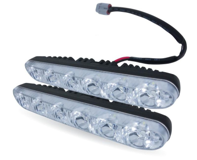 Дневные ходовые огни (DRL) Light AVS DL-6B (6W, 6 светодиодов х 2шт)