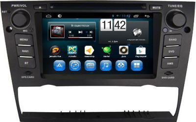 Штатная магнитола BMW 5 2005-2012 E90 / E91 / E92 / E93 , под кондиционер и климат (2 рамки в ко в Тюмени