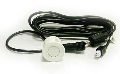 Датчик парктроника 2.5 м (белый) 22 мм изображение Датчик парктроника 2.5 м (белый) 22 мм купить в Тюмени