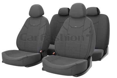 Чехлы на сидение автомобиля Carfashion "ARIZONA" т.серый/т.серый/т.серый купить в Тюмени