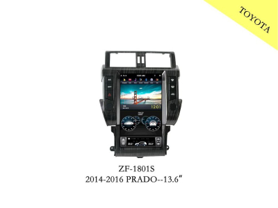 Штатная магнитола TOYOTA Land Cruiser Prado 150 2013-2016 ZF-1801-DSP 13,6 1280*800 в Тюмени