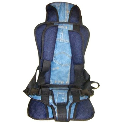 Детское автокресло "ВИННИ"-1, джинс синий купить в Тюмени