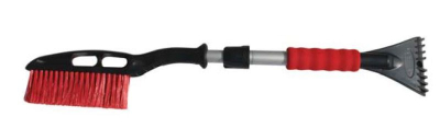 Щётка-скребок с телескопической ручкой SB-6333 XL (68-100 cм), мягкая ручка, распушенная щетина купить в Тюмени