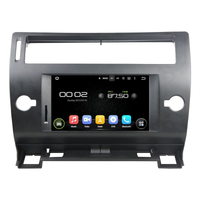 Штатная магнитола CITROEN C4 2004-2011 черный KD-7247-P3-7-b (экран 7", 1024*600) в Тюмени