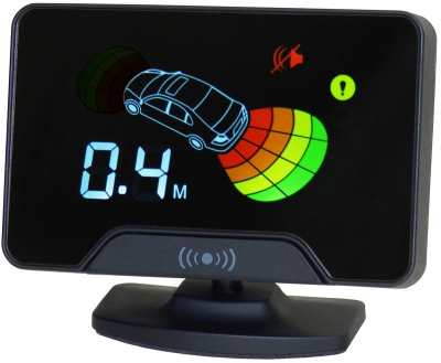 Парковочный радар AAALINE LCD-14 (Серебристый) купить в Тюмени