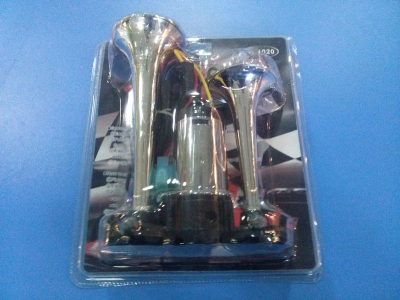 Сигнал звуковой ST-1020C 2 рожка,хром, с встроенным мотором, 12V, блистер купить в Тюмени