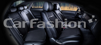 Комплект Накидок Carfashion "ARSENAL PLUS" черный/черный купить в Тюмени