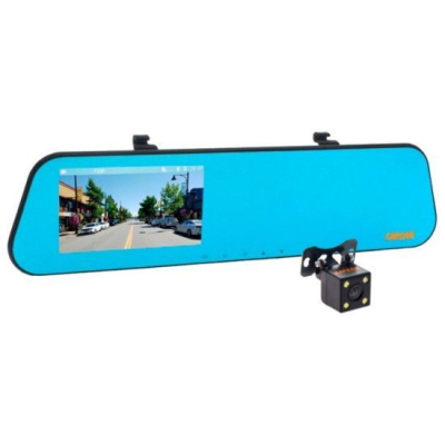 Видеорегистратор зеркало Каркам Z-5 с камерой заднего вида в Тюмени