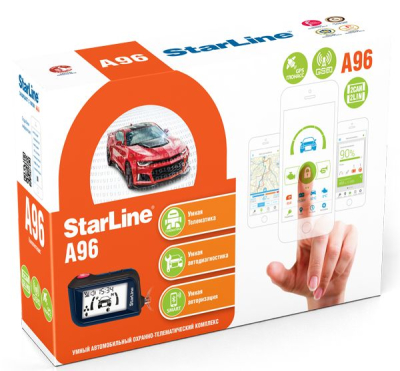 Автосигнализация StarLine A96 2CAN+2LIN GSM-GPS изображение Автосигнализация StarLine A96 2CAN+2LIN GSM-GPS купить в Тюмени